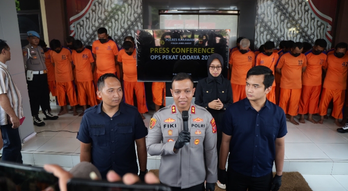 Ops Pekat Lodaya Amankan 65 Orang Premanisme Dari Berbagai Lokasi