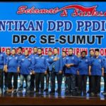 Ferry Sibarani Lantik Pengurus PPDI se-Sumut Periode 2025–2029: Tegaskan Peran Pers Sebagai Pilar Demokrasi